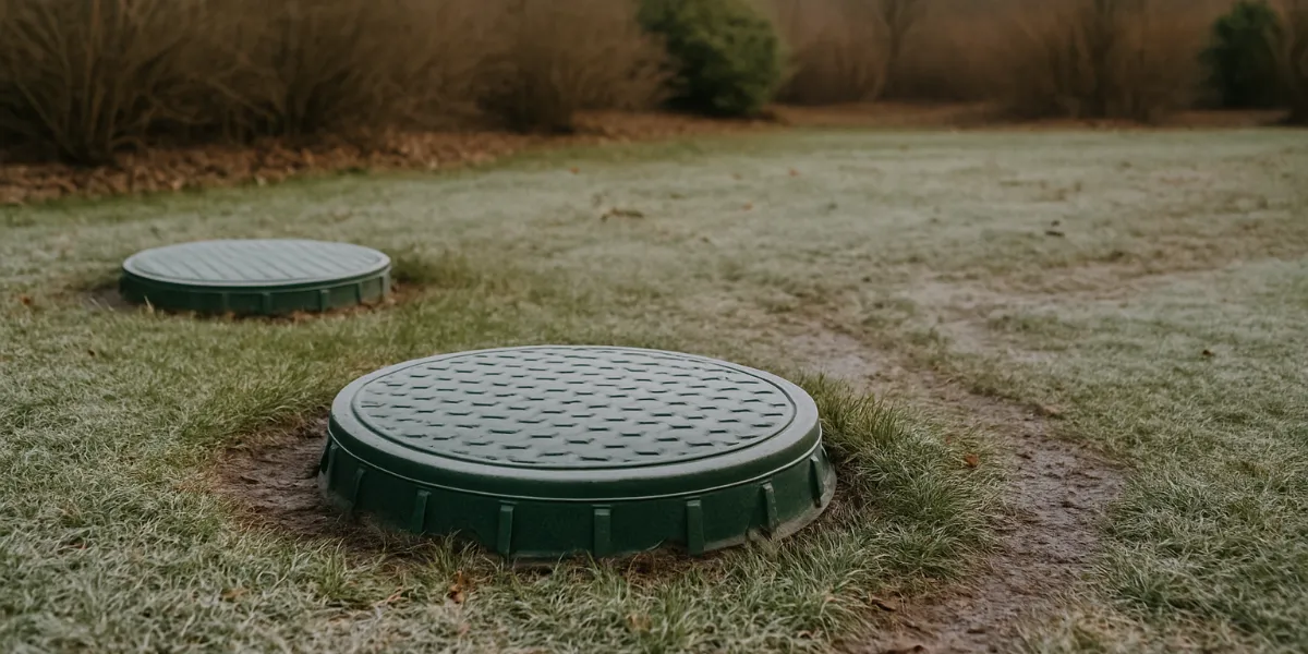 can septic tanks freeze
